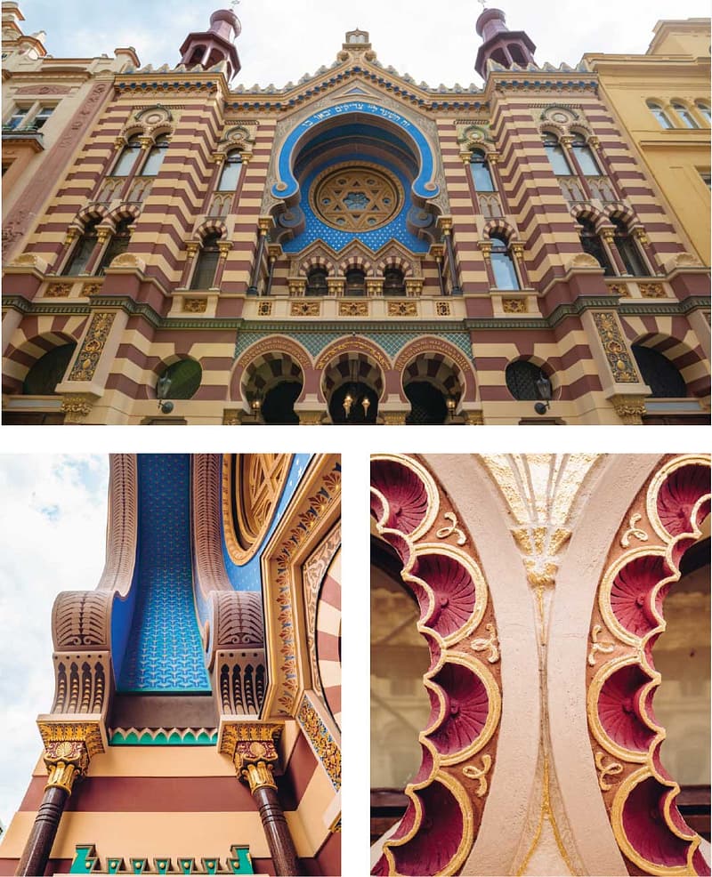Restaurování historických budov - MonuArch, Jeruzalémská synagoga v Praze, 2023